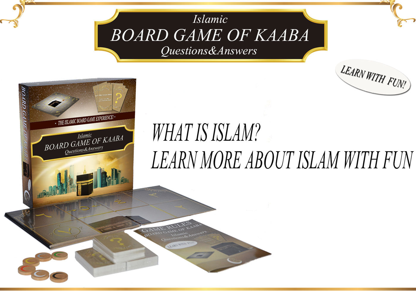 Board Game Of Kaaba Islamic Board Game BOARD GAME OF KAABA! LEARN WITH FUN! Now available! –  TIK Board Games