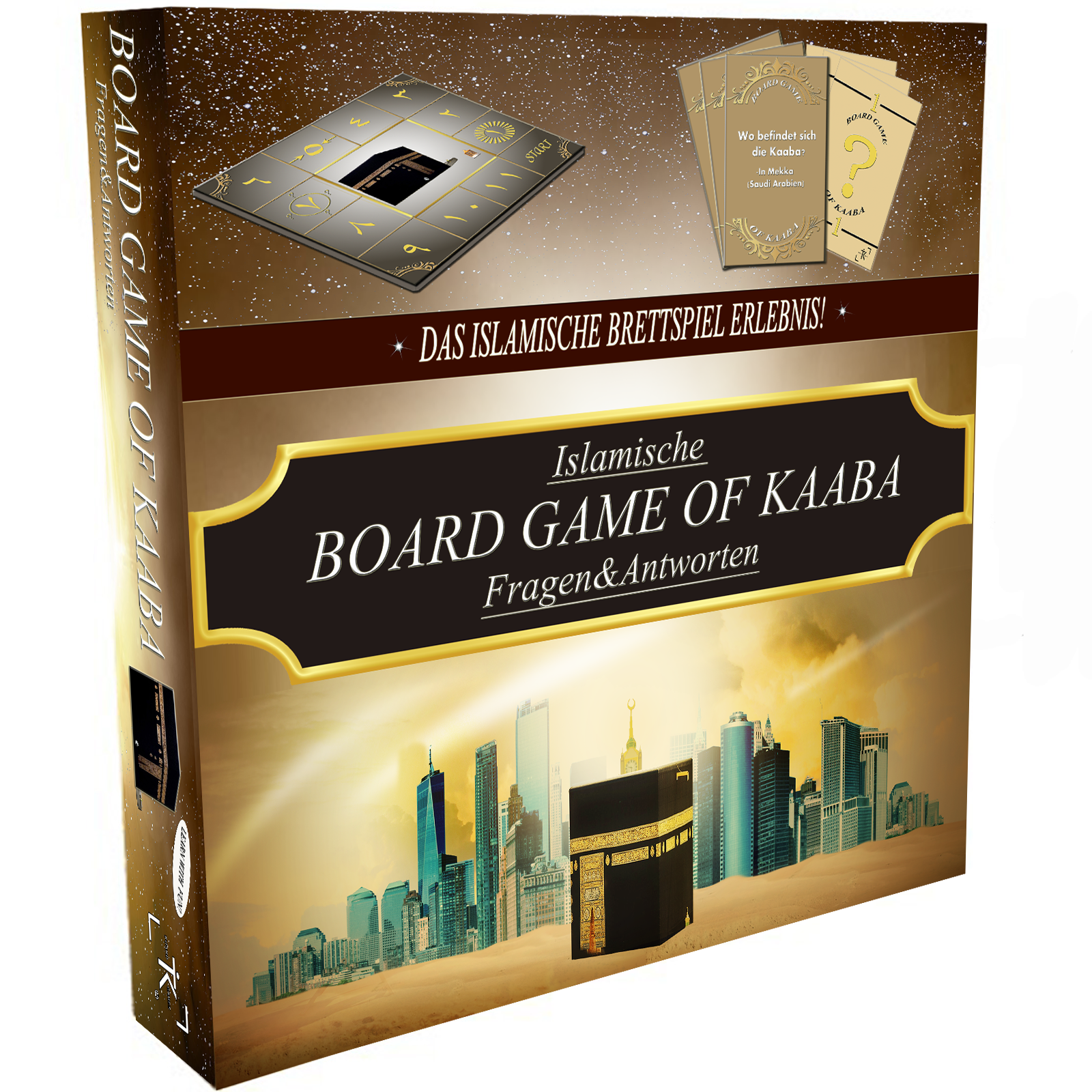 BOARD GAME OF KAABA - Das islamische Brettspiel Erlebnis! [Deutsche Version] KOSTENLOSER VERSAND