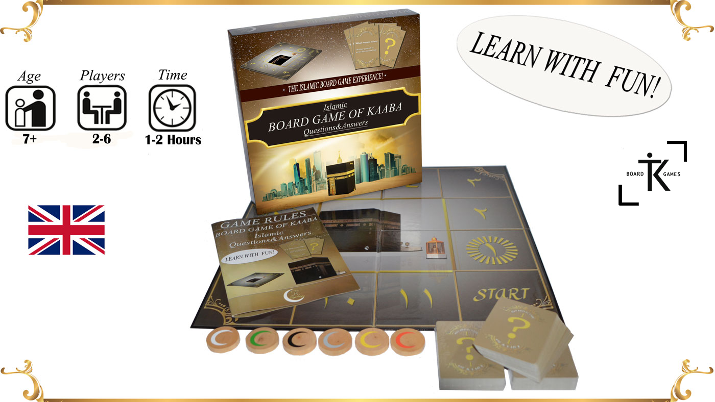 BOARD GAME OF KAABA - the islamic board game experience ! [English  Version]